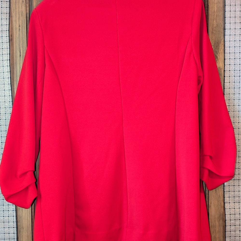 NYCC Red Women's Blazer- Lg NWOT - Picture 8 of 8